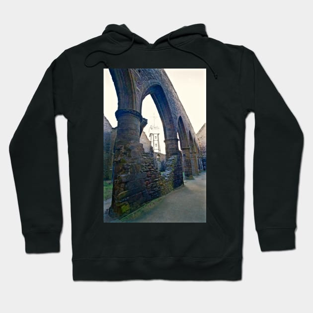 Saint-Mathieu - L'abbaye Hoodie by rollier